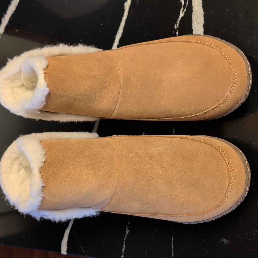 Sorel Nakiska Tan Winter Boots with White Trim Size 10 MSRP $104.95 - Picture 8 of 13